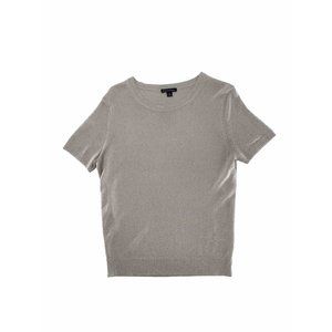 Brooks Brother Women’s Ivory Beige Sparkly Sweater Top Size Medium, Acetate